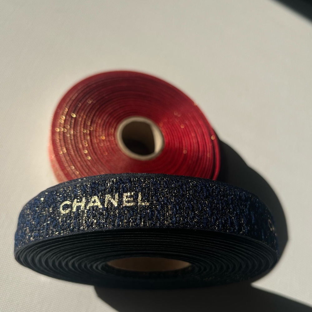 Chanel Twilight Blue Holiday Ribbon Roll